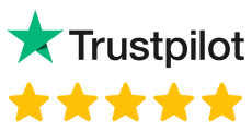 5 star Trustpilot rating